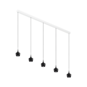 Intra Lighting Biba Edgy Hanglamp Mat Zwart