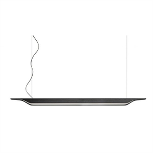 Foscarini Troag LED- Hanglamp, medium Zwart