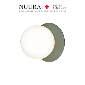 Nuura X Emili Sindlev Liila 1 Wandlamp Medium Hopeful Groen/Opaal