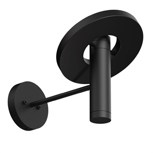 Tonone Beads Wandlamp 35 Uplight , Bekabeld , rookzwart