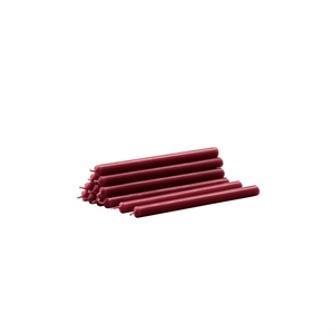 STOFF Nagel Gesteriliseerde Kaarsen 12-pack Bordeaux