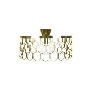Globen Lighting Gatsby Plafondlamp Messing