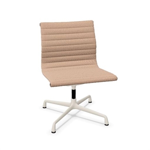 Vitra Aluminium EA 105 Bureaustoel Hopsak Cognac/Ivoor/Krijt