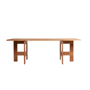 Frama Farmhouse Trestle Eettafel L220 Natuurlijk Eiken