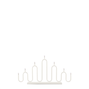 Globen Lighting Noel 7 Advent Kaarshouder/Draagbare Lamp Ivoorwit