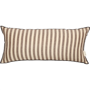Decotique Outline Stripe Kussen 30x70 Donkerbruin
