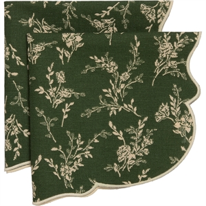 Decotique Gia Servet Set van 2 Groen