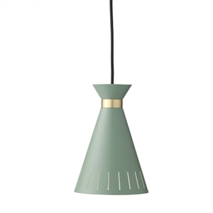 Warm Nordic Cone Hanglamp Dusty Groen