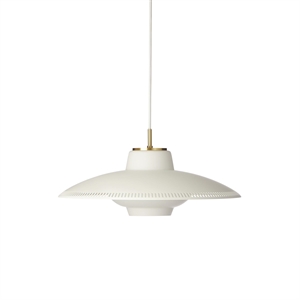 Warme Noordse Opaal Shade Hanglamp Sneeuwwit