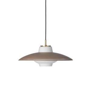 Warme Scandinavische Shade Hanglamp met Hazelnootbruine Kap