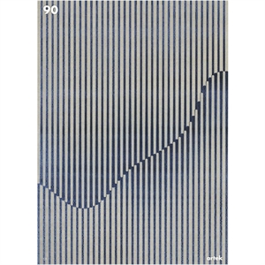 Artek 90-jarig Jubileumposter 50x70 cm Zwart/ Blauw