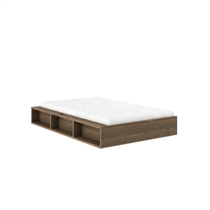 Karup Ziggy Bedframe 120x200 Cm, Carobbruin