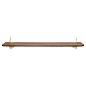 AYTM AEDES Plank Walnoot/ Goud L80 cm