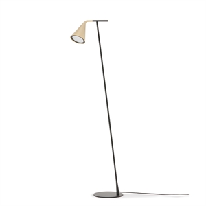 TOOY Gordon 561.61 Vloerlamp Mat/Geborsteld Messing