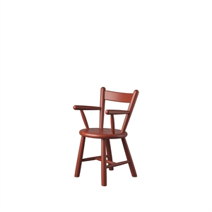 FDB Furniture P9 Kinderstoel Rood