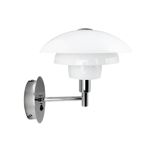 Dyberg Larsen Morph Wandlamp Opaal/ Chroom