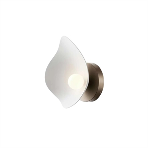 Nuura Florii 1 Wandlamp Donker Brons/ Wit