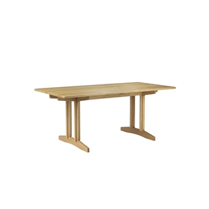 FDB Furniture C64 Shaker Eettafel 180 cm Geolied Eiken