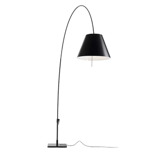 Luceplan Lady COSTANZA Vloerlamp met Dimmer Zwart