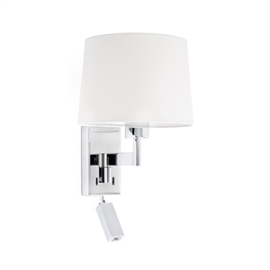 Faro ARTIS Wandlamp Chroom/ Wit