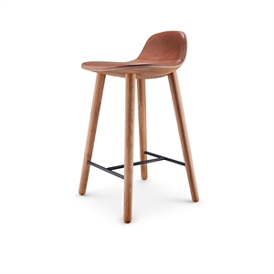 Wacht Even Tot U Plaats Kunt Nemen Yuuga Barkruk H65 Eiken/cognac