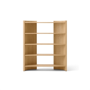 Audo Crescent Boekenkast H173 Gelakt Fineer