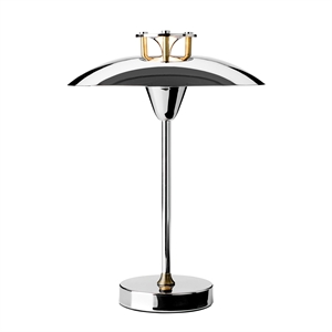 Halo Design Mini Stepp 1-2-3 Draagbare Tafellamp Chroom
