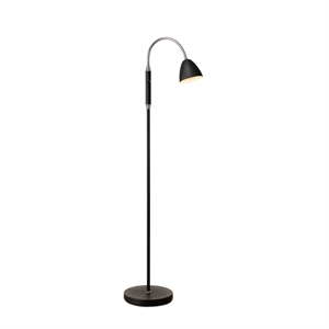 Halo Design Room Vloerlamp 1-Arm Zwart Chroom