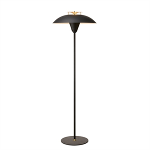 Halo Design Stepp Vloerlamp Zwart Antiek