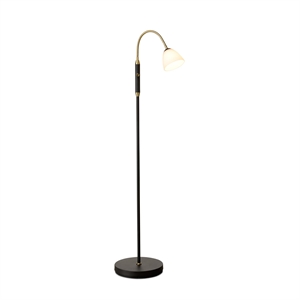Halo Design Lucid Vloerlamp 1-Arm LED Opaal Antiek