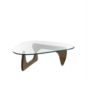 Vitra Noguchi Salontafel Walnoot