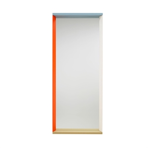 Vitra Color Frame Spiegel Groot Blauw/ Oranje