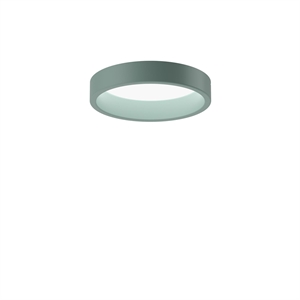 Louis Poulsen LP Circle Plafondlamp Half-Inbouw Ø26 3000K & Dali/ Schakelaar-Dim Pale Petroleum