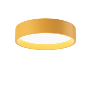 Louis Poulsen LP Circle Plafondlamp Opaal Diffuser Ø26 3000K & Dali/ Schakelaar-Dim Geel