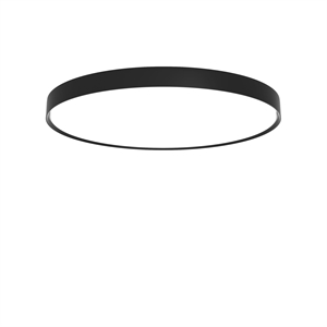 Louis Poulsen LP Slanke Ronde Plafondlamp Ø68 3000K & Dali Zwart