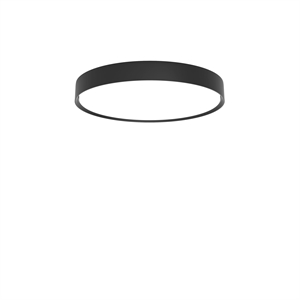 Louis Poulsen LP Slanke Plafondlamp Half-Inbouw Ø44 3000K & Dali Zwart