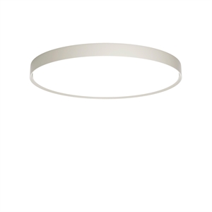 Louis Poulsen LP Slanke Plafondlamp Half-Inbouw Ø68 3000K & Dali Donker Ruw Aluminium