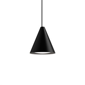 Louis Poulsen Keglen Hanglamp Ø25 2700K & Fase Dimmer Zwart