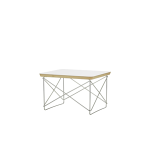 Vitra Occasional Table LTR Nachtkastje/Bijzettafel Wit Laminaat/Roestvrij Staal