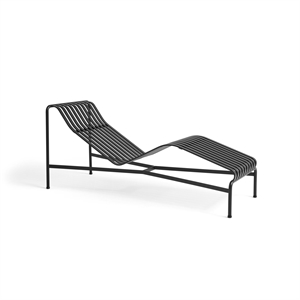 HAY Palissade Chaise Longue Antraciet