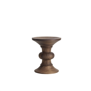 Vitra Eames Stool Model B Kruk Donker Walnoot