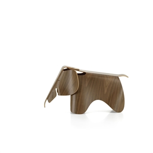 Vitra Eames Elephant Stool Helder Gelakt Walnoot