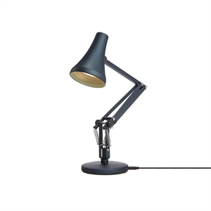 Anglepoise 90 Mini Mini Tafellamp Staalblauw en Grijs