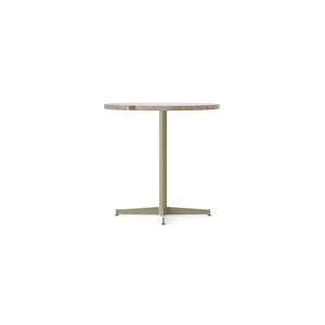 Audo Nook Eettafel Ø80 Olijf/Kunis Breccia