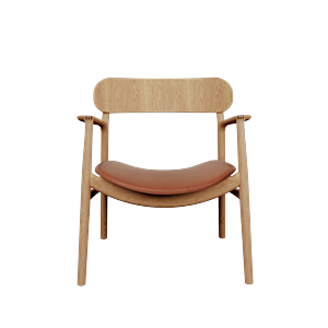 Bent Hansen Asger Fauteuil Licht Geoliede Eiken/Zenso 3 223