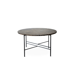 Bent Hansen Metro 65/45 salontafel Emperador marmer/donkerbruin