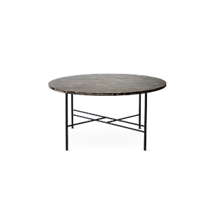Bent Hansen Metro 80/45 salontafel Emperador marmer/donkerbruin