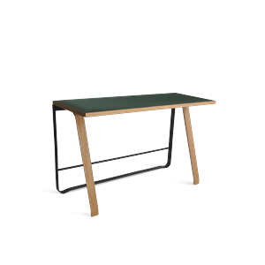 Bent Hansen Hemingway Bureau met USB-poort Groen/ Eiken