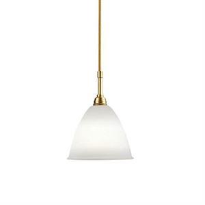 Bestlite BL9S Pendant Small Brass and Porcelain