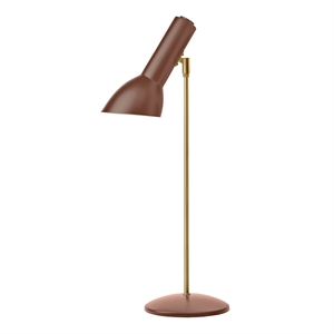 Cph Lighting Oblique Tafellamp Steenrood/Messing